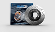 SHW 15-18 BMW M3 3.0L Left Rear Cross-Drilled Lightweight Brake Rotor (34212284811) SHW Performance Brake Rotors - Drilled  AXOPROS