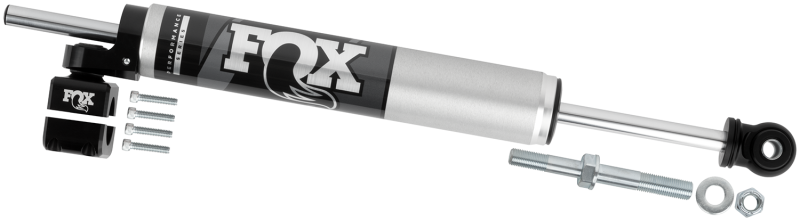 Fox 2007+ Jeep JK 2.0 Performance Series 8.2in. TS Stabilizer 1-3/8in Tie Rod Clamp FOX Steering Stabilizer  AXOPROS