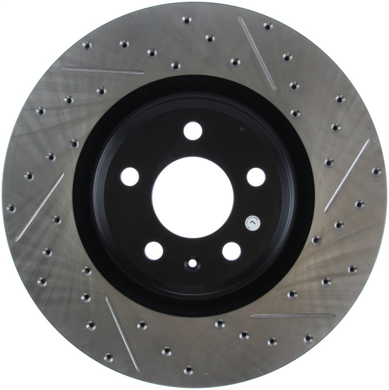 StopTech Slotted & Drilled Sport Brake Rotor Stoptech Brake Rotors - Slot & Drilled  AXOPROS