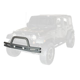 Rugged Ridge 3in Double Tube Front Bumper 07-18 Jeep Wrangler Rugged Ridge Bumper Accessories  AXOPROS