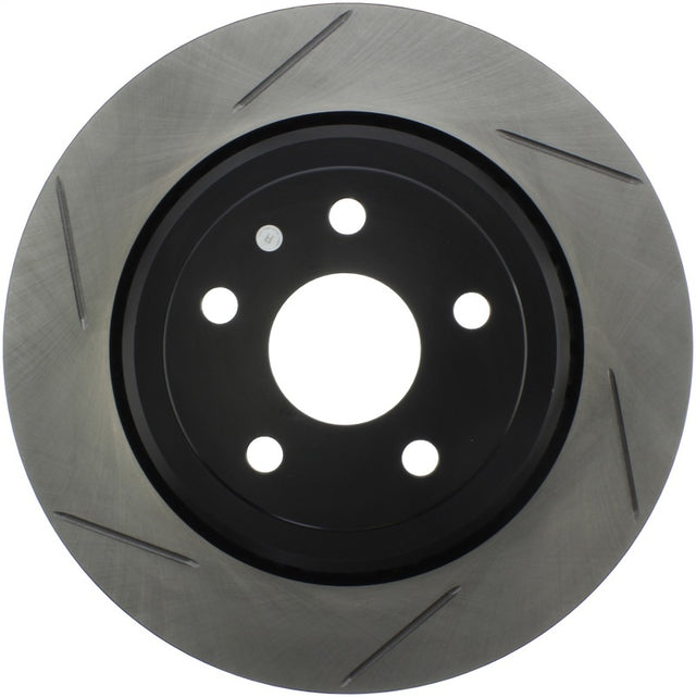 StopTech 12-13 Jeep SRT8 Rear Right Slotted Sport Brake Rotor Stoptech Brake Rotors - Slotted  AXOPROS