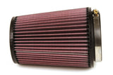 K&N Filter Universal Rubber Filter 4 inch Flange 5 3/8 inch Base 4 3/8 inch Top 7 inch Height K&N Engineering Air Filters - Universal Fit  AXOPROS