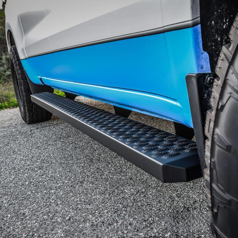 Westin Grate Steps Running Boards 90 in - Textured Black Westin Running Boards  AXOPROS