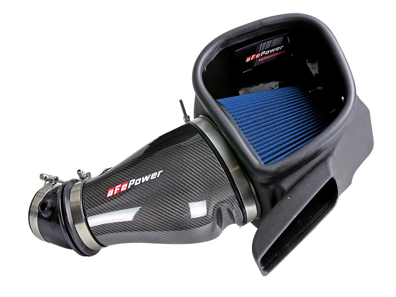 aFe Track Series Carbon Fiber Pro 5R AIS - 2018 Jeep Grand Cherokee Trackhawk (WK2) V8-6.2L(SC) aFe Cold Air Intakes  AXOPROS
