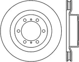 StopTech 10-17 Lexus GX460 / 10-17 Toyota 4Runner Cryo Slotted Front Right Sport Brake Rotor Stoptech Brake Rotors - Slotted  AXOPROS