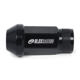 BLOX Racing BLOX Racing Street Series Forged Lug Nuts - Black 12 x 1.25mm - Set of 20 (New Design) Lug Nuts aftermarket performance part