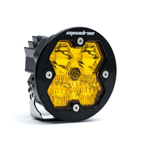 Baja Designs Baja Designs Squadron-R 2.0 Sport LED Driving/Combo (Single Light) - Baja Amber Light Bars & Cubes aftermarket performance part