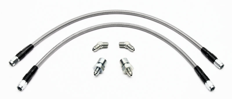 Wilwood Flexline Kit 94-03 Mustang w/ SL6 Front Caliper Wilwood Brake Line Kits  AXOPROS
