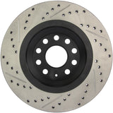 StopTech 09 VW Passat CC / 06-09 Passat Slotted & Drilled Left Rear Rotor Stoptech Brake Rotors - Slot & Drilled  AXOPROS