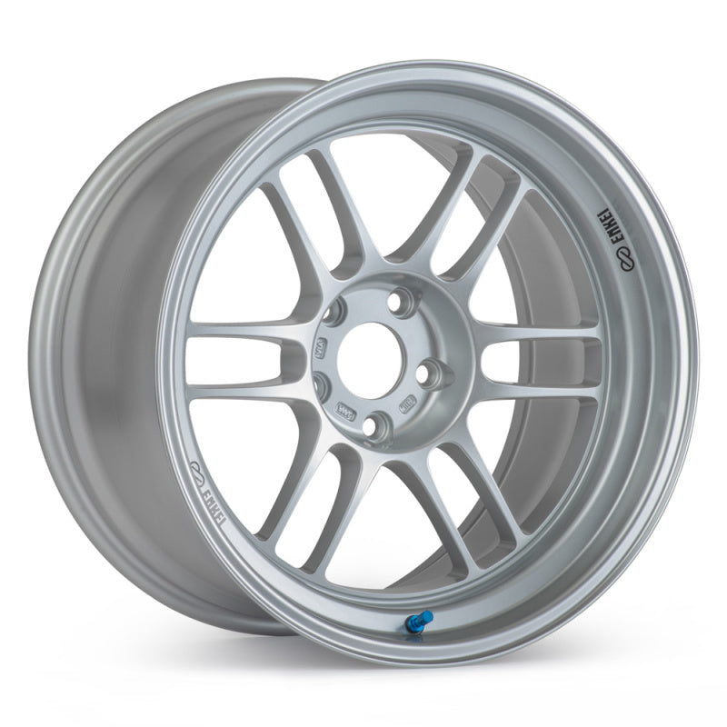 Enkei RPF1RS 18x11 5x114.3 -10mm Offset 75mm Bore Silver Wheel Enkei Wheels - Cast  AXOPROS