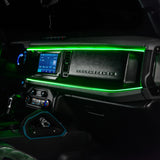 ORACLE Lighting Oracle 21-25 Ford Bronco ColorSHIFT LED Interior Dash Board Kit Headlights aftermarket performance part