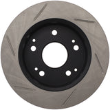 StopTech Power Slot Slotted 02-06 Acura RSX Incl. Type S / 97-01 Integra Type R Rear Left Rotor Stoptech Brake Rotors - Slotted  AXOPROS