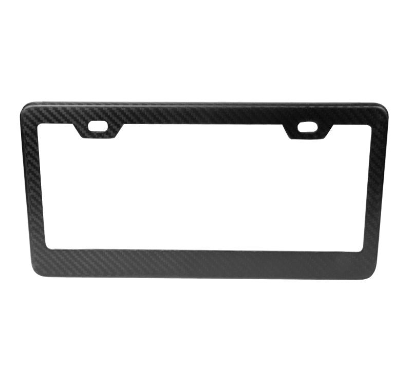 NRG License Plate Frame - Dry Carbon Fiber NRG Carbon Accessories  AXOPROS