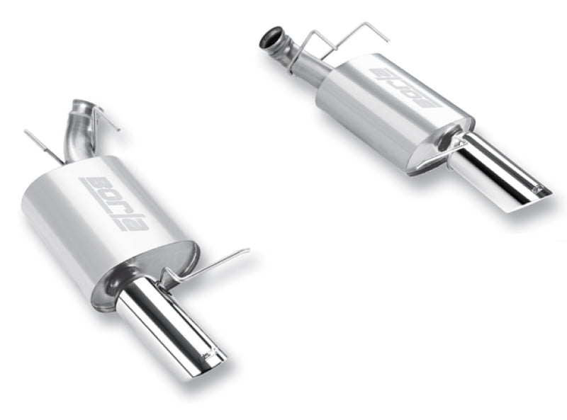 Borla 2011-2012 Ford Mustang GT 5.0L 8cyl 6spd RWD Agressive ATAK Exhaust (rear section only) Borla Catback  AXOPROS