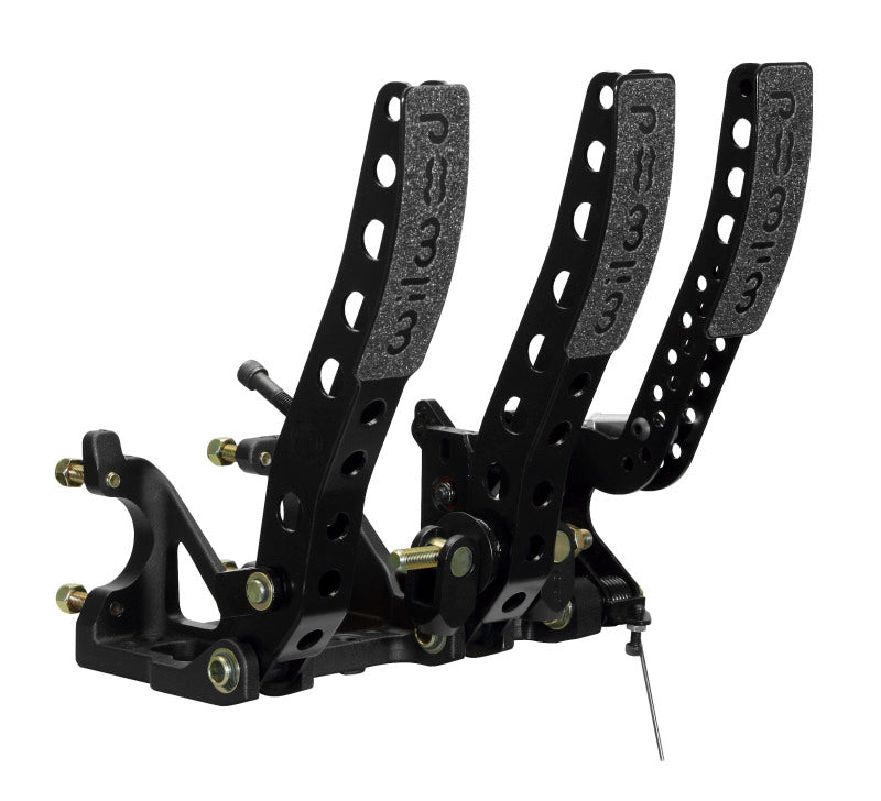 Wilwood Pedal Assembly Floor Mount-Brake Clutch & Throttle w/ Throttle Linkage Wilwood Pedals  AXOPROS