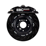 EBC Racing 12-21 Subaru BRZ/Toyota GT86 Black Apollo-4 Calipers 330mm Rotors Front Big Brake Kit EBC Big Brake Kits  AXOPROS