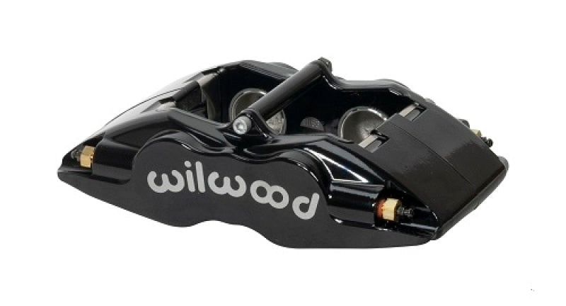 Wilwood Caliper-Forged Superlite 1.38in Pistons 1.25in Disc Black Wilwood Brake Calipers - Perf  AXOPROS
