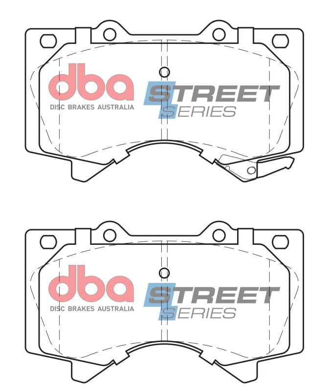 DBA 07-18 Toyota Tundra Street Series Front Brake Pads DBA Brake Pads - OE  AXOPROS
