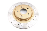 DBA 8/93-94 Nissan Skyline R32 GT-R/95-7/98 R33 & R34 GT-R Front Drilled & Slotted 4000 Series Rotor DBA Brake Rotors - Slot & Drilled  AXOPROS