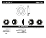 Stoptech Performance Brake Rotor 13-15 Toyota Sequoia/Tundra Stoptech Brake Rotors - Drilled  AXOPROS