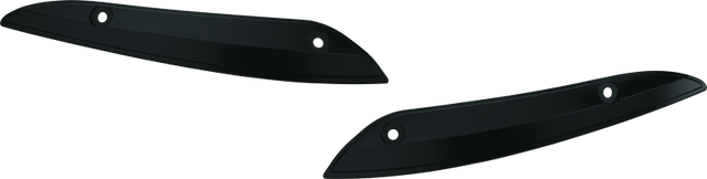 Kuryakyn Windshield Side Trims Gloss Black Kuryakyn Exterior Trim  AXOPROS