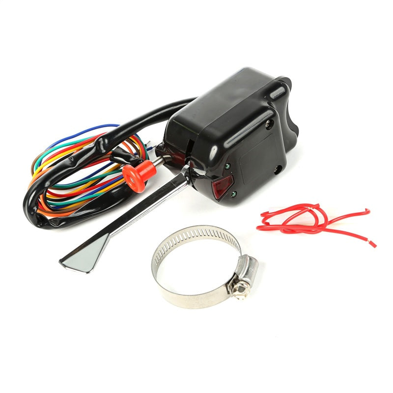Omix Turn Signal Switch Black- 46-71 Willys/Jeep OMIX Dash & Interior Trim  AXOPROS