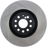StopTech Power Slot 09 VW CC (Passat CC) / 06-09 Passat Front Left Slotted Rotor Stoptech Brake Rotors - Slotted  AXOPROS