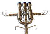 Invidia 22+ HONDA CIVIC TYPE-R FL5 R400 SINGLE LAYER TI TIP FULL CAT-BACK (NON POLISH PIPE) Invidia Catback  AXOPROS