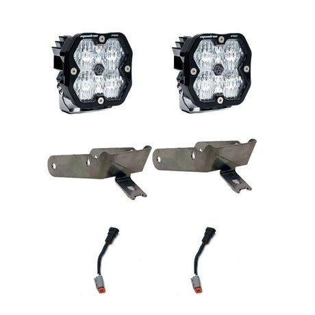 Baja Designs Baja Designs 99-10 Ford Super Duty Squadron 2.0 Pro Fog Pocket Kit Fog Lights aftermarket performance part