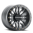 Raceline A91G Ryno 15x7in/4x137 BP/10mm Offset/110.18mm Bore - Gunmetal & Black Ring Beadlock Wheel Raceline Wheels - Cast  AXOPROS