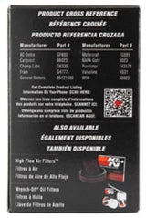 K&N Cellulose Media Fuel Filter 1.688in OD x 3.813in L K&N Engineering Fuel Filters  AXOPROS