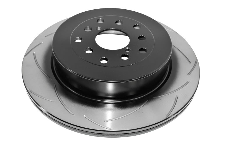 DBA 02-09 Subaru WRX / 02-07 STi 10 Stud Hole Rear Slotted Street Series Rotor DBA Brake Rotors - Slotted  AXOPROS