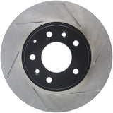 StopTech Power Slot 93-95 Mazda RX-7 SportStop Slotted Front Left Rotor Stoptech Brake Rotors - Slotted  AXOPROS