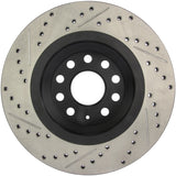 StopTech 09 VW Passat CC / 06-09 Passat Slotted & Drilled Left Rear Rotor Stoptech Brake Rotors - Slot & Drilled  AXOPROS
