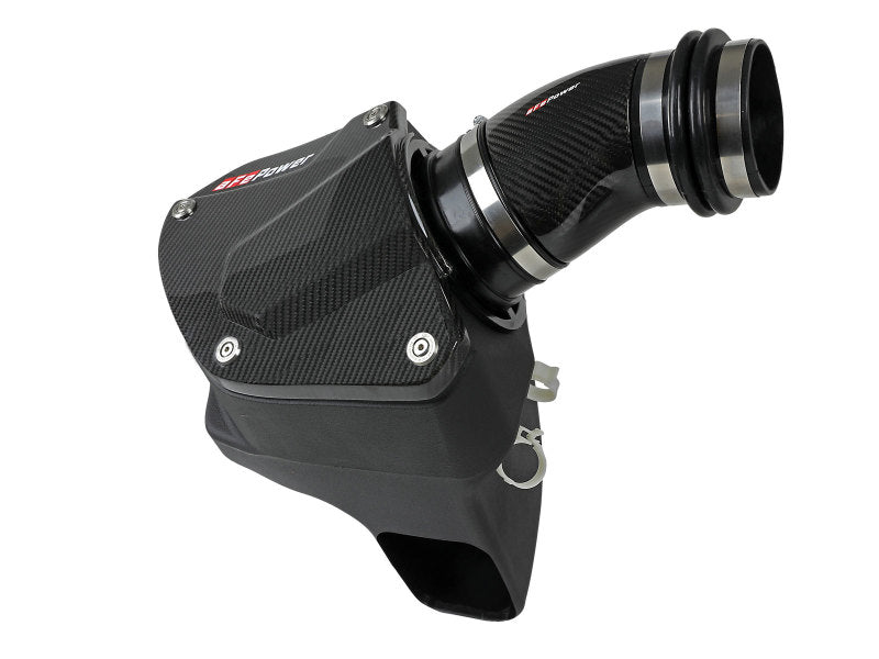 aFe Momentum Black Series Carbon Fiber Pro 5R Air Intake System BMW M5 (F90) 18-19 aFe Cold Air Intakes  AXOPROS