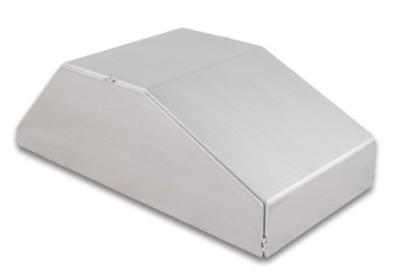 Vibrant I/C End Tank 6in Wide 12in Long 4in Tall Use w/ Horizontal I/C Core 12844 - 5052 Aluminum Vibrant Forced Induction Components  AXOPROS