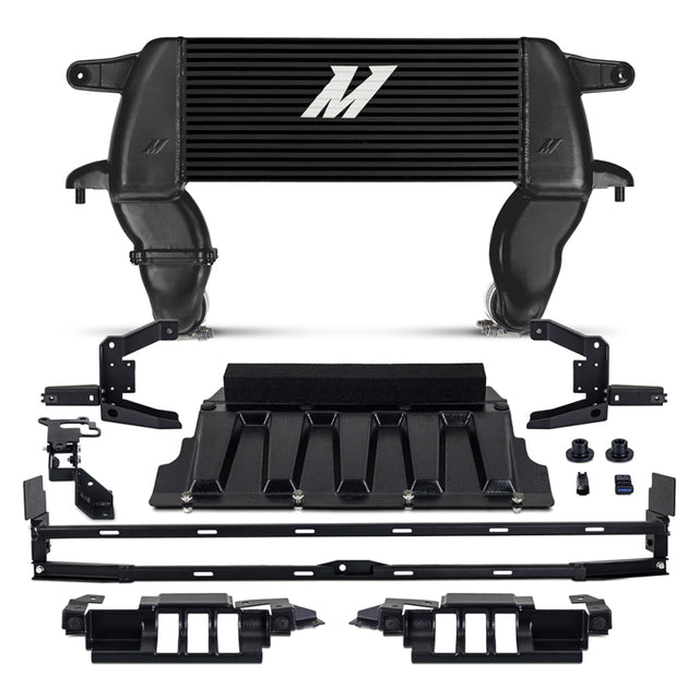 Mishimoto 21+ Ford Bronco High Mount Intercooler Kit - Black Mishimoto Intercooler Kits  AXOPROS