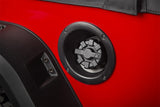 Rugged Ridge 01-19 Jeep Wrangler TJ/LJ/JK/JL Black Elite Aluminum Fuel Cap Rugged Ridge Fuel Caps  AXOPROS