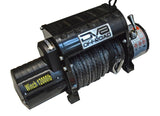 DV8 Offroad 12000 LB Winch w/ Synthetic Line & Wireless Remote - Black DV8 Offroad Winch Kit  AXOPROS