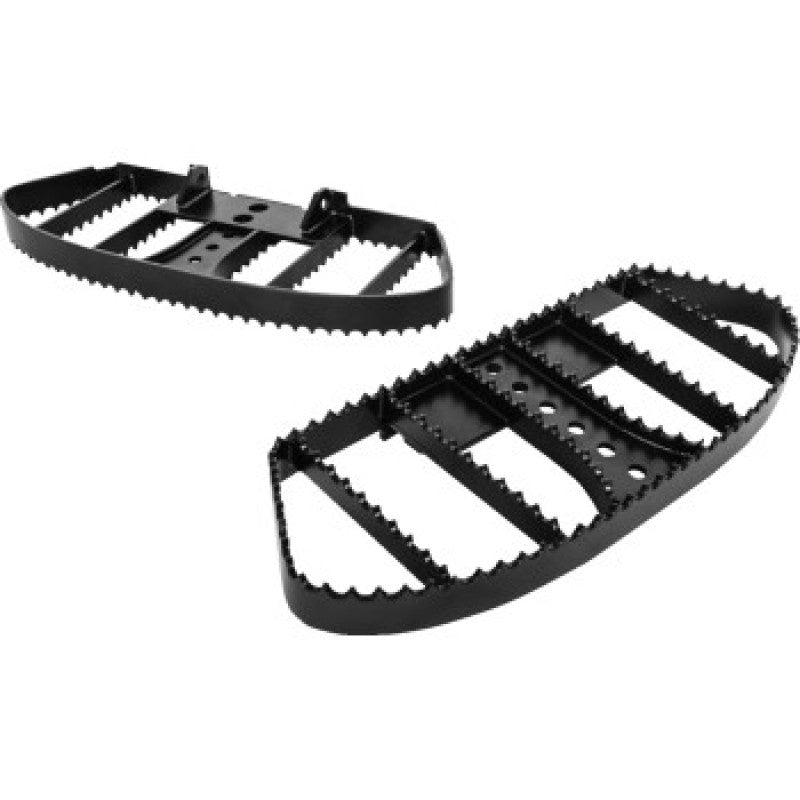 Burly Brand M8 Softail MX Rider Floorboards - Black Burly Brand Footpegs  AXOPROS