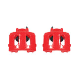 Power Stop 90-01 Jeep Cherokee Front Red Calipers w/o Brackets - Pair PowerStop Brake Calipers - Perf  AXOPROS