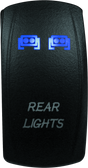 DragonFire Racing Lighted Switch Rear Light On/Off Blue DragonFire Racing Relays  AXOPROS