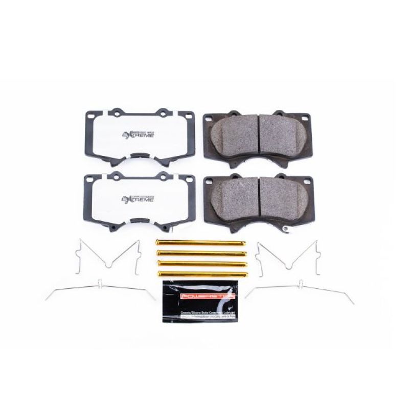 Power Stop 10-19 Toyota 4Runner Front Z36 Truck & Tow Brake Pads w/Hardware PowerStop Brake Pads - Performance  AXOPROS