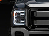 Raxiom Raxiom 11-16 Ford F-250 Super Duty LED Projector Headlights - Chrome Housing (Clear Lens) Headlights aftermarket performance part