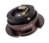 NRG Quick Release Kit Gen 2.5 - Black / Black Chrome Ring NRG Quick Release Adapters  AXOPROS