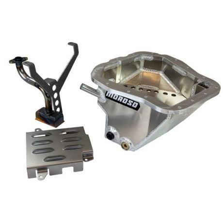 Moroso Subaru EJ20/EJ22/EJ25 Wet Sump 6qt 6-7/8in Deep Aluminum Oil Pan w/Pickup & Windage Tray Moroso Oil Pans  AXOPROS