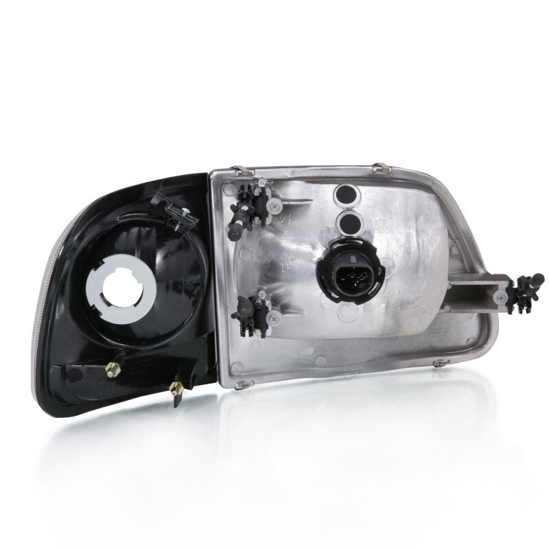 ANZO 1997-2003 Ford F-150 Crystal Headlight G2 Clear With Parking Light ANZO Headlights  AXOPROS