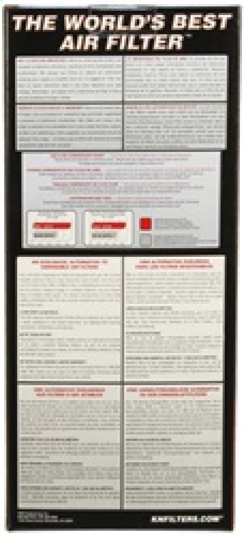 K&N 96-97 Chevy/GMC Full Size Pick Up Drop In Air Filter K&N Engineering Air Filters - Drop In  AXOPROS