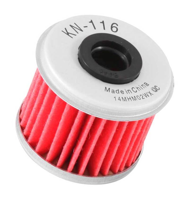 K&N Honda/Husqvarna 1.625in OD x .438in ID x 1.406in H Oil Filter K&N Engineering Oil Filters  AXOPROS