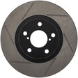 StopTech Power Slot 00-05 Legacy / 7/98-08 Impreza Front Right Sportstop Slotted Rotor Stoptech Brake Rotors - Slotted  AXOPROS